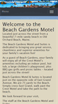 Mobile Screenshot of beachgardensmotel.com